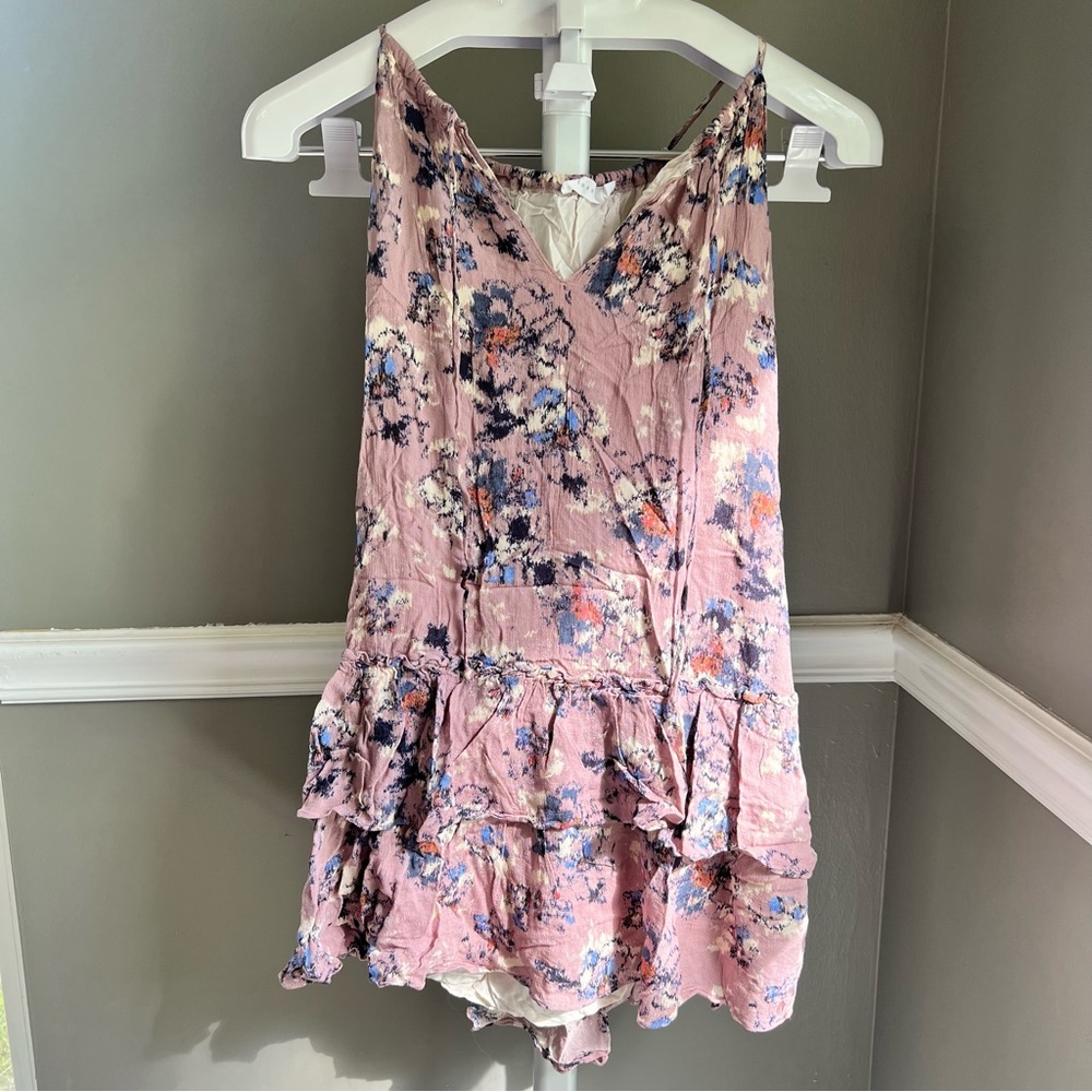 Floral mini dress